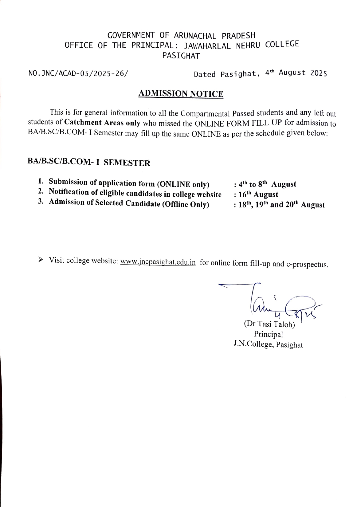 admission_notice